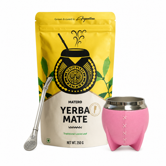 Pink Stainless Steel Calabash Gourd Kit